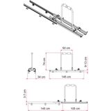 Nosič bicyklov Garage Slide Pro Bike